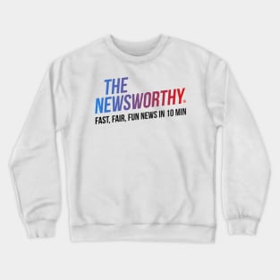 The NewsWorthy Blue Logo Crewneck Sweatshirt